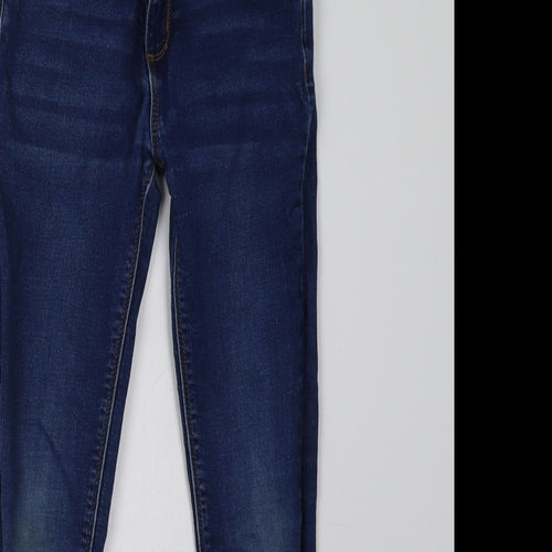 Primark Girls Blue  Denim Skinny Jeans Size 7-8 Years