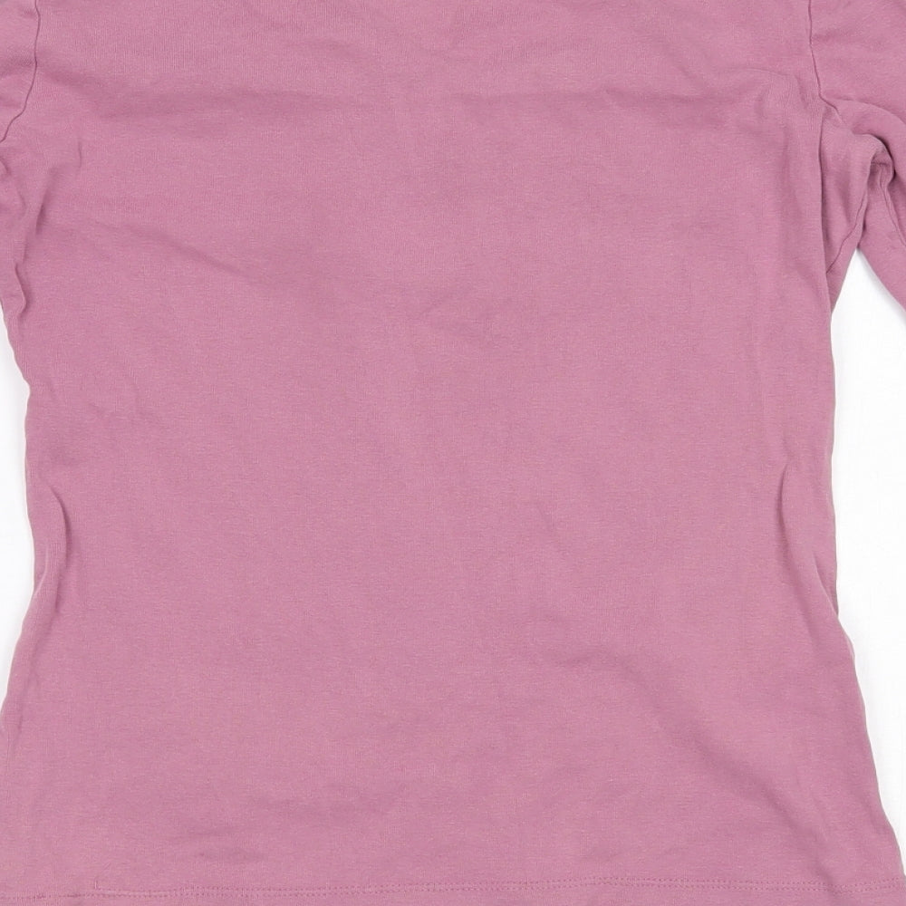 George Womens Pink   Basic Blouse Size 8