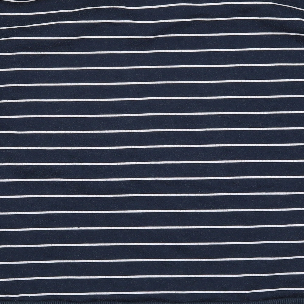 Primark Womens Blue Striped  Pullover Sweatshirt Size S