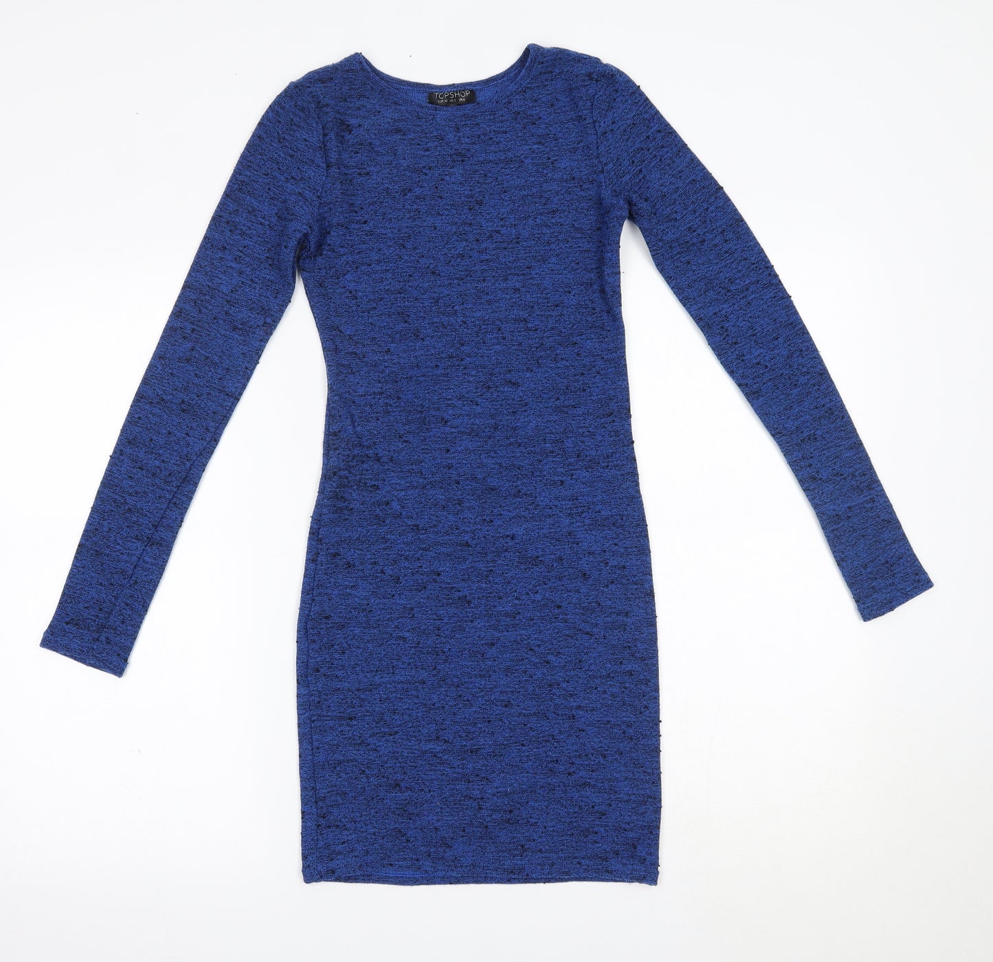 Topshop Womens Blue   Jumper Dress  Size 6
