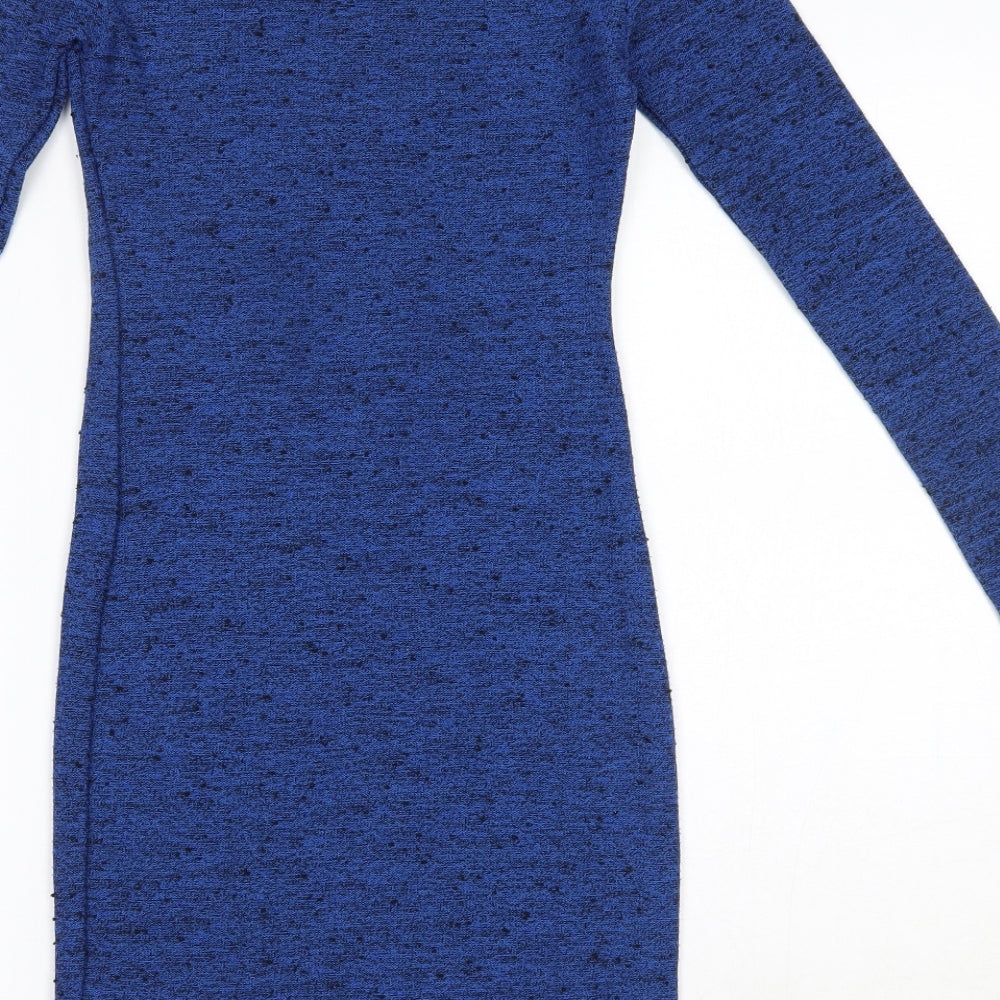Topshop Womens Blue   Jumper Dress  Size 6