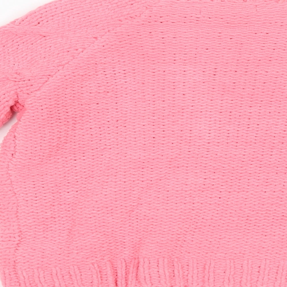 Primark Girls Pink   Pullover Jumper Size 3-4 Years