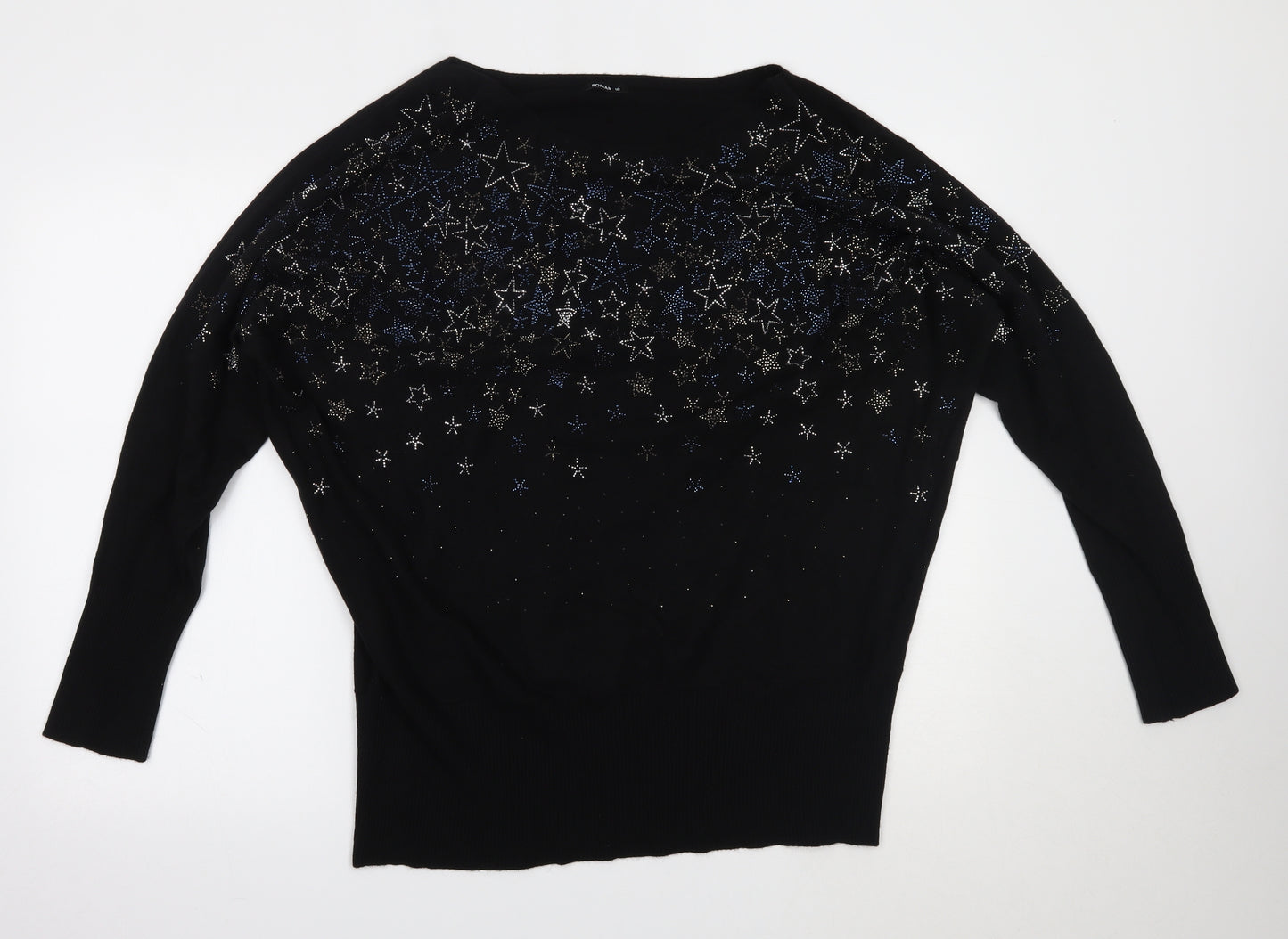Roman Womens Black   Basic Blouse Size 18