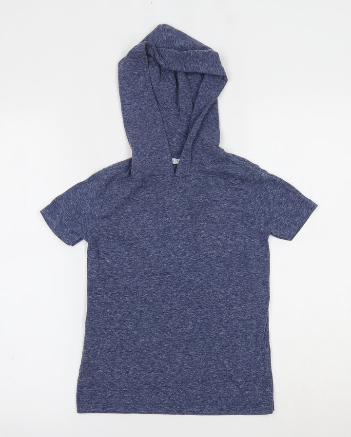 Marks and Spencer Boys Blue   Basic T-Shirt Size 7-8 Years