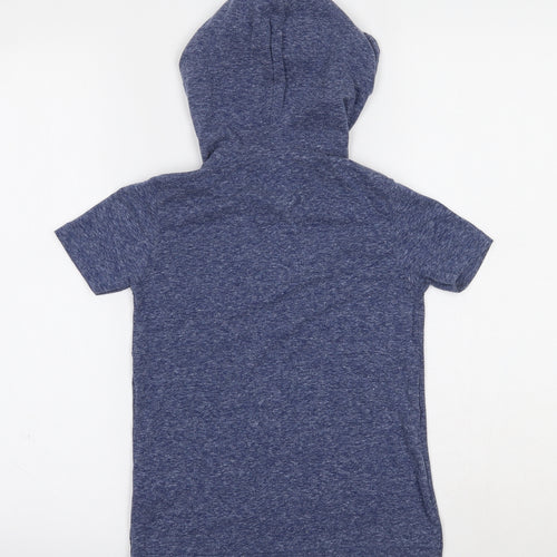 Marks and Spencer Boys Blue   Basic T-Shirt Size 7-8 Years
