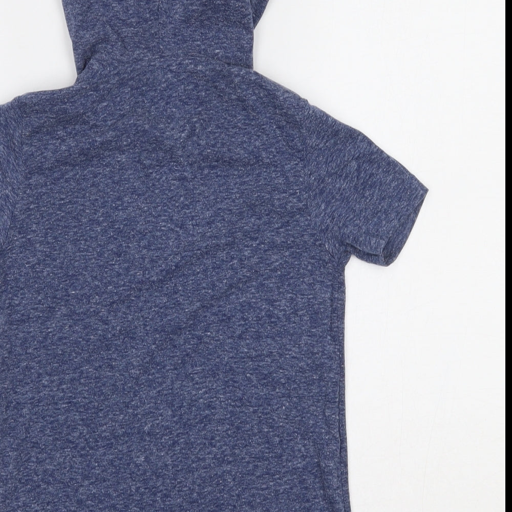 Marks and Spencer Boys Blue   Basic T-Shirt Size 7-8 Years