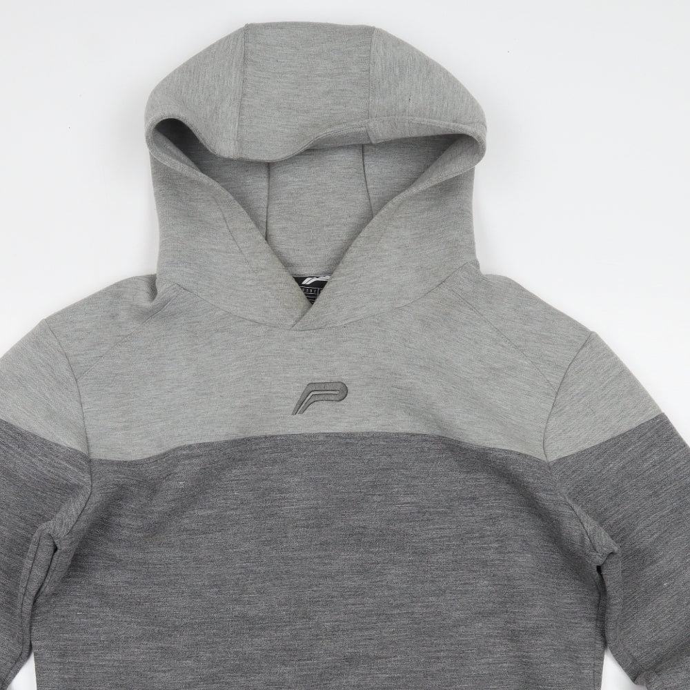Pursue Fitness Womens Grey   Pullover Hoodie Size M