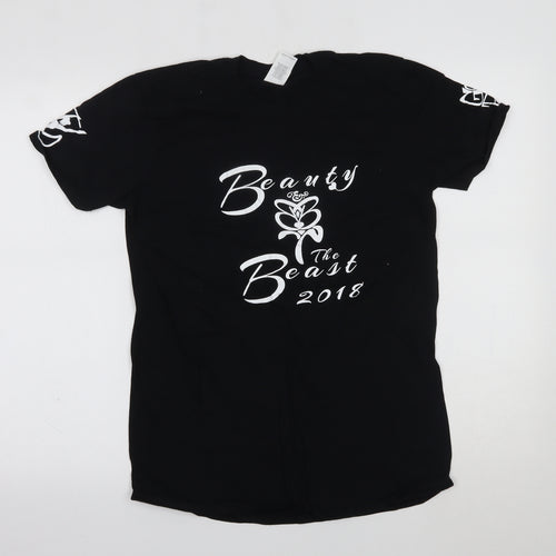 Gildan Womens Black   Basic T-Shirt Size M