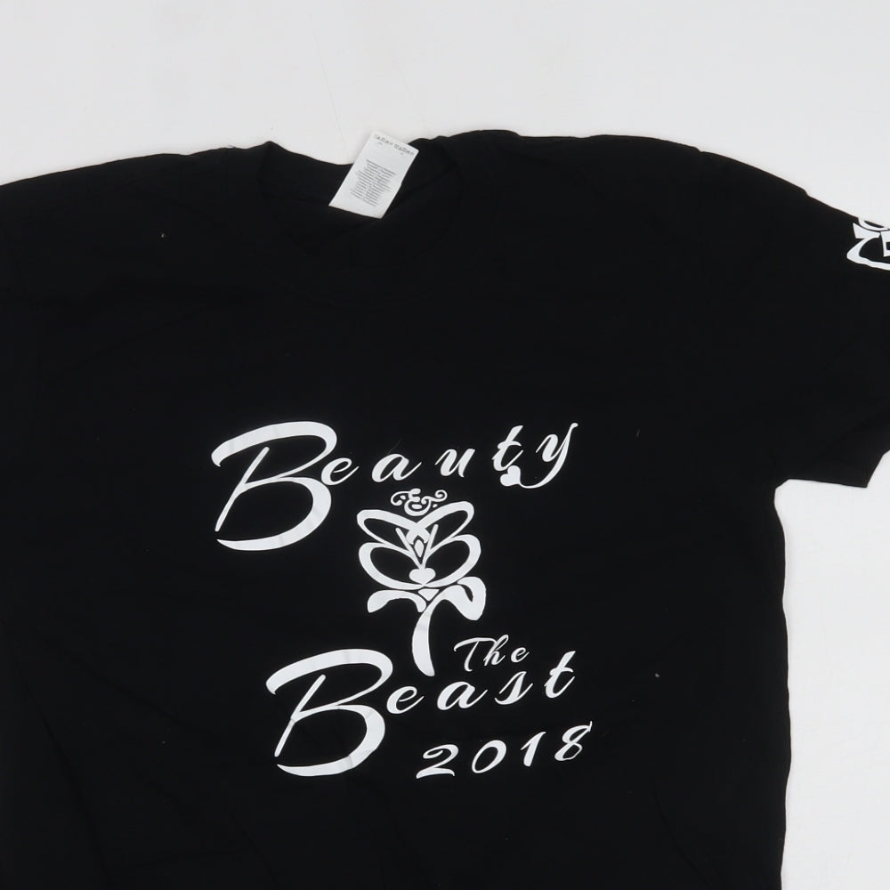 Gildan Womens Black   Basic T-Shirt Size M