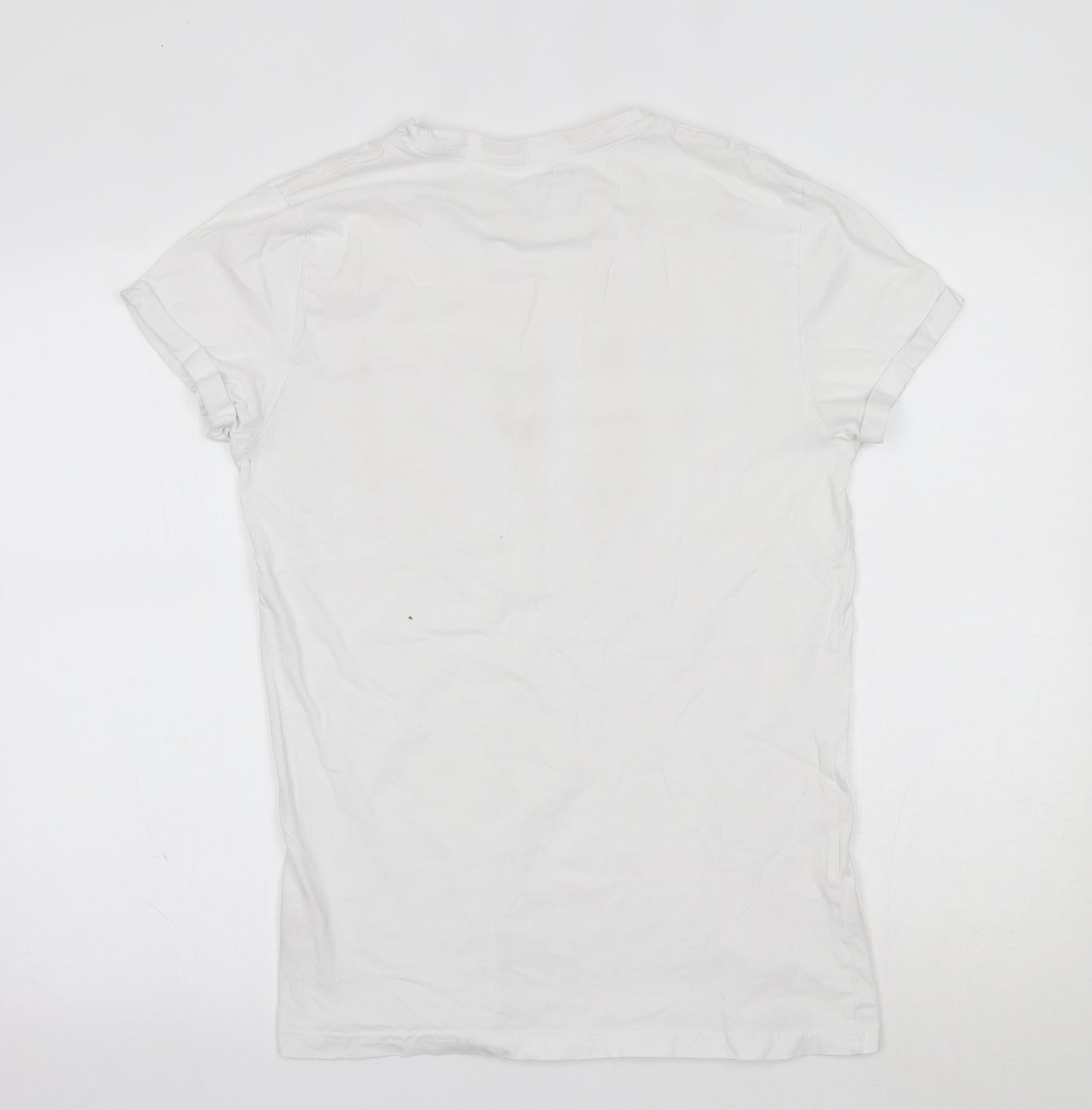 Peacocks Mens White    T-Shirt Size M