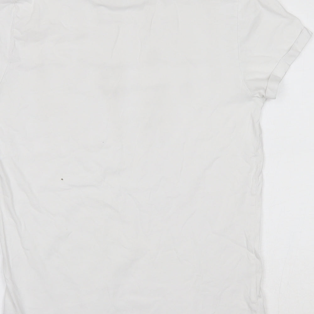 Peacocks Mens White    T-Shirt Size M