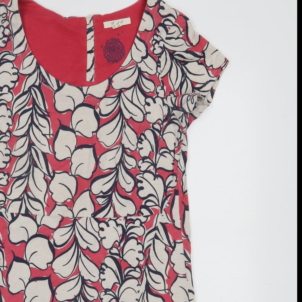 White Stuff Womens Pink   Basic T-Shirt Size 10
