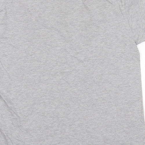 Preworn Mens Grey    T-Shirt Size M