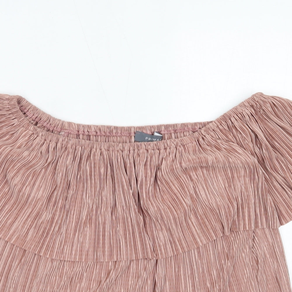 Primark Womens Pink   Basic Blouse Size 12