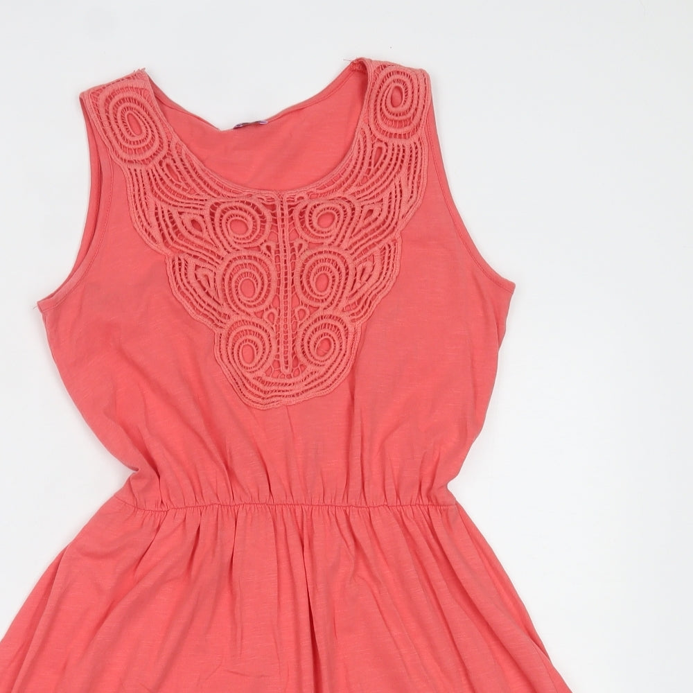 F&F Girls Pink   Fit & Flare  Size 13-14 Years
