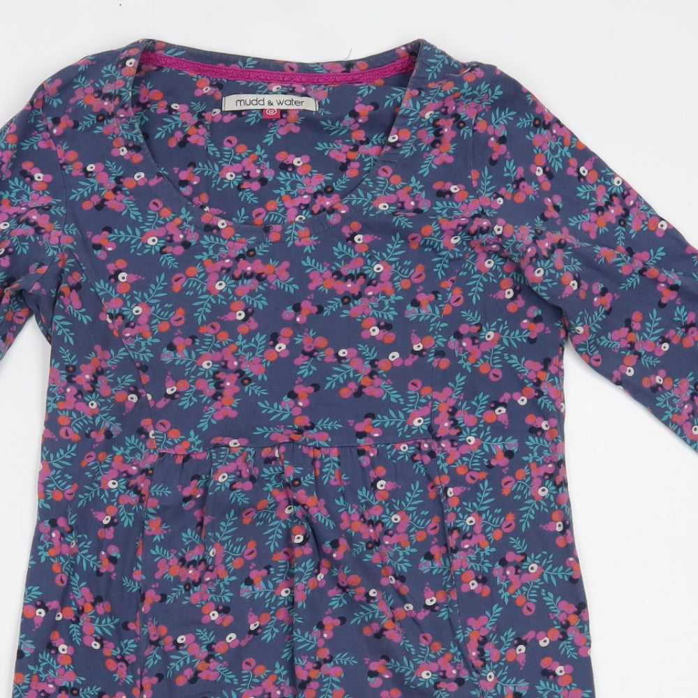 Mudd & Water Womens Blue   A-Line  Size 12