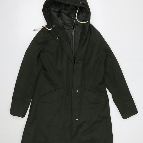 Barbour Womens Green   Parka Coat Size 12