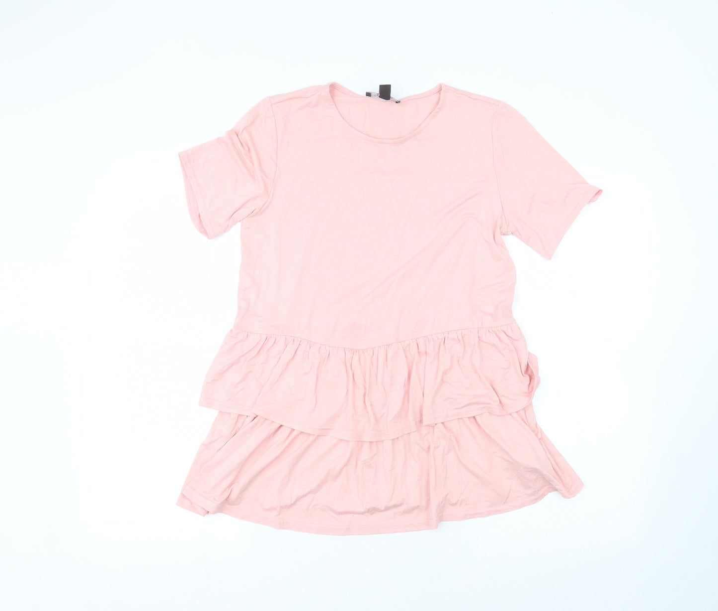 New Look Womens Pink   Basic T-Shirt Size 10