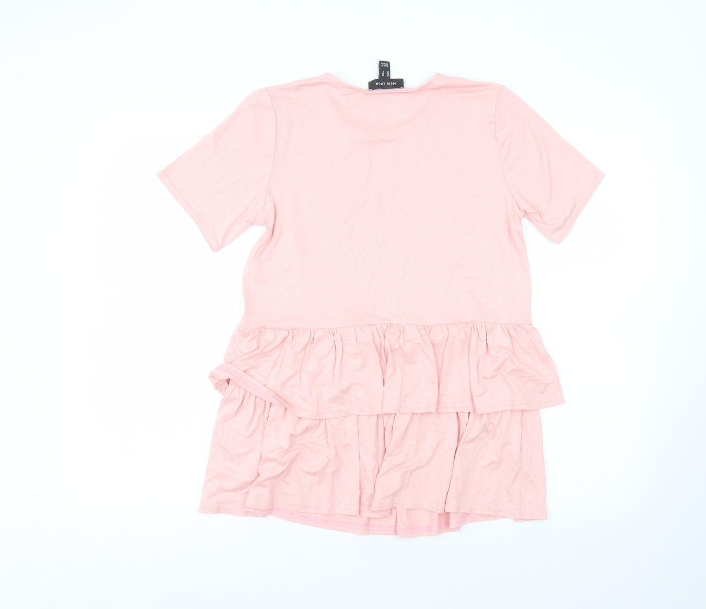 New Look Womens Pink   Basic T-Shirt Size 10