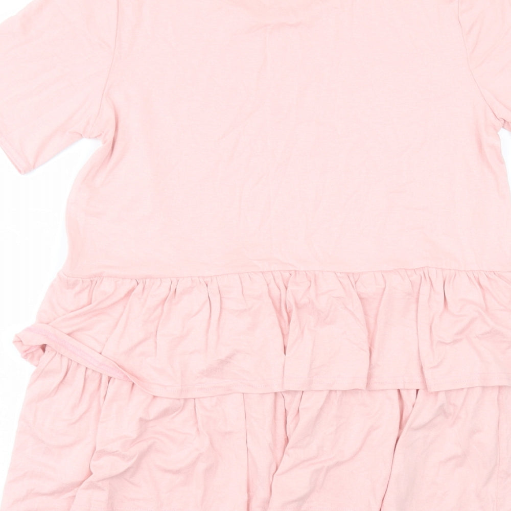 New Look Womens Pink   Basic T-Shirt Size 10