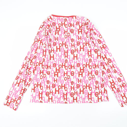 Nutmeg Womens White   Basic T-Shirt Size 12