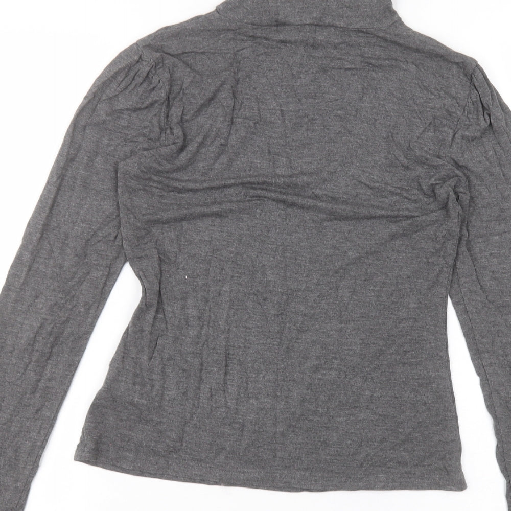 New Look Womens Grey   Basic T-Shirt Size 8