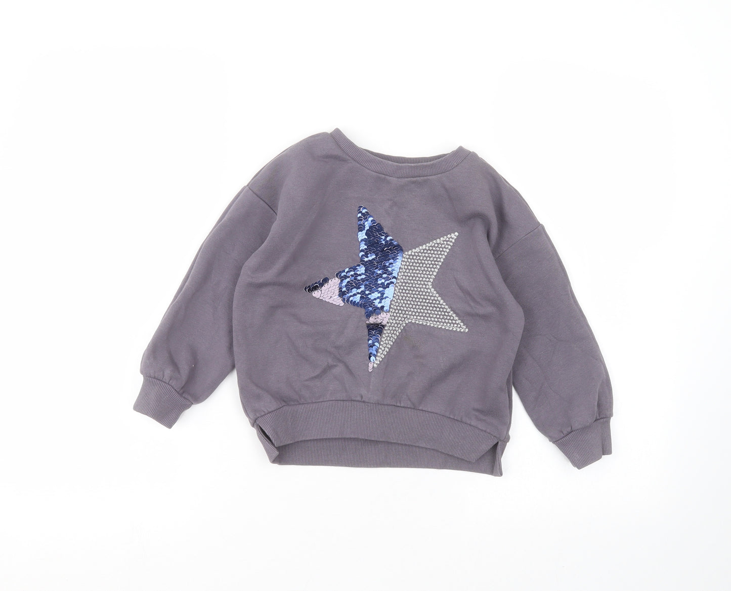 NEXT Girls Blue   Pullover Jumper Size 4 Years