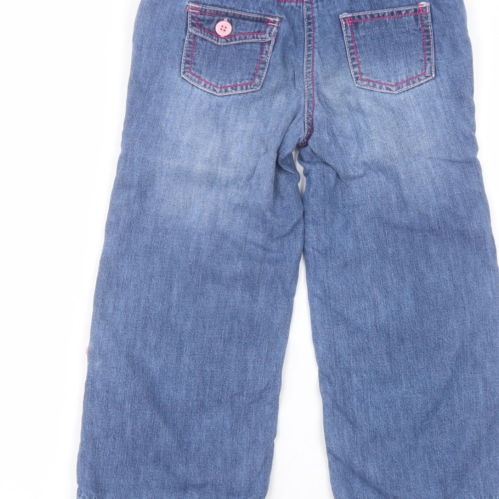 NEXT Girls Blue   Straight Jeans Size 4-5 Years
