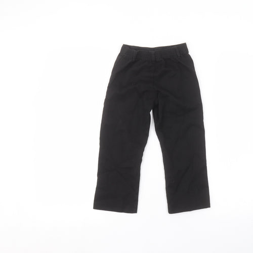 George Boys Black   Dress Pants Trousers Size 3-4 Years