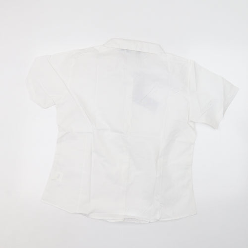 Premier man Mens White    Dress Shirt Size 14