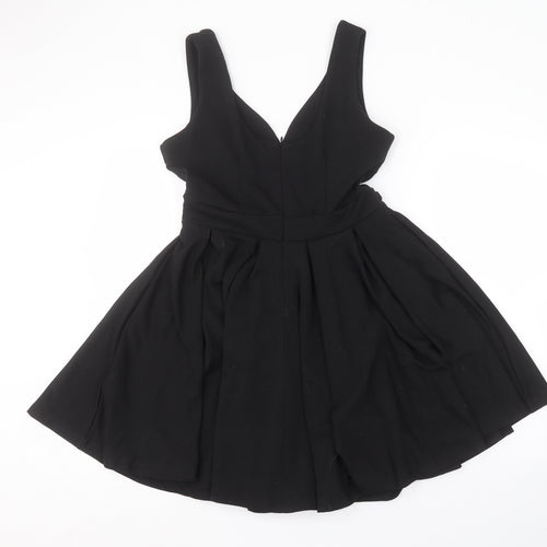 Preworn Womens Black   A-Line  Size 12