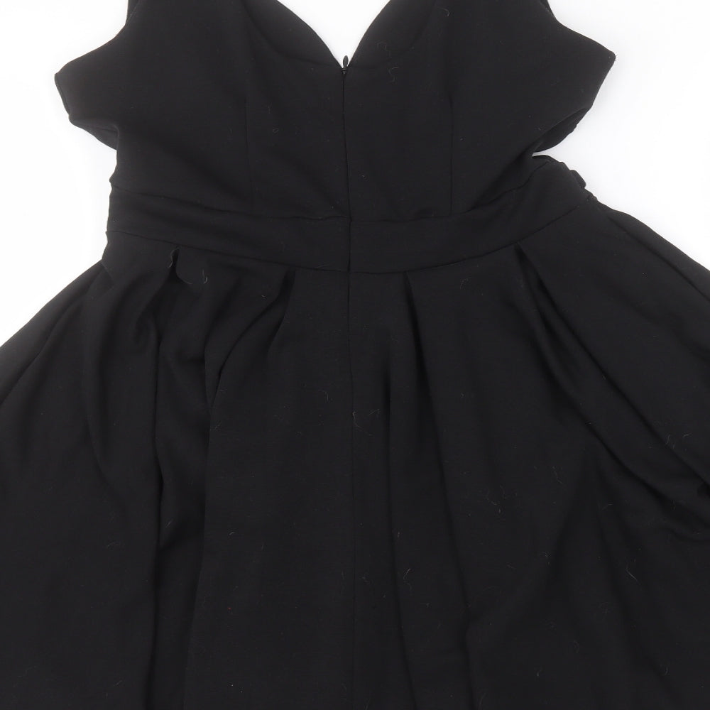 Preworn Womens Black   A-Line  Size 12