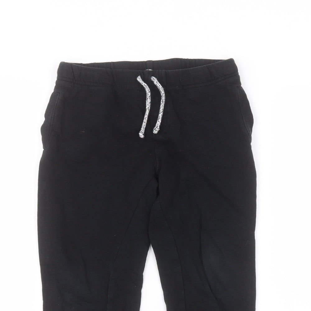 PEP&CO Boys Black   Sweatpants Trousers Size 7-8 Years