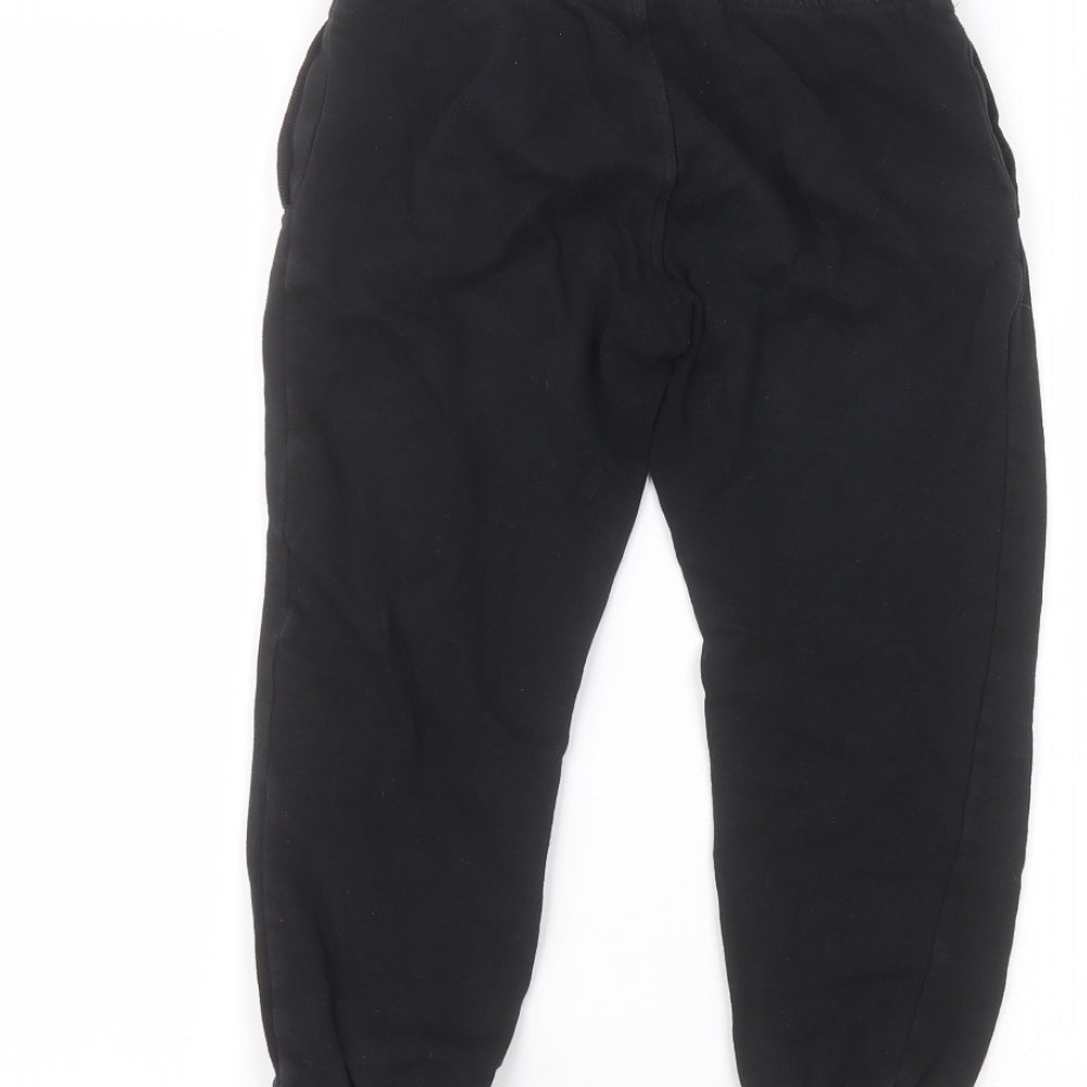 PEP&CO Boys Black   Sweatpants Trousers Size 7-8 Years