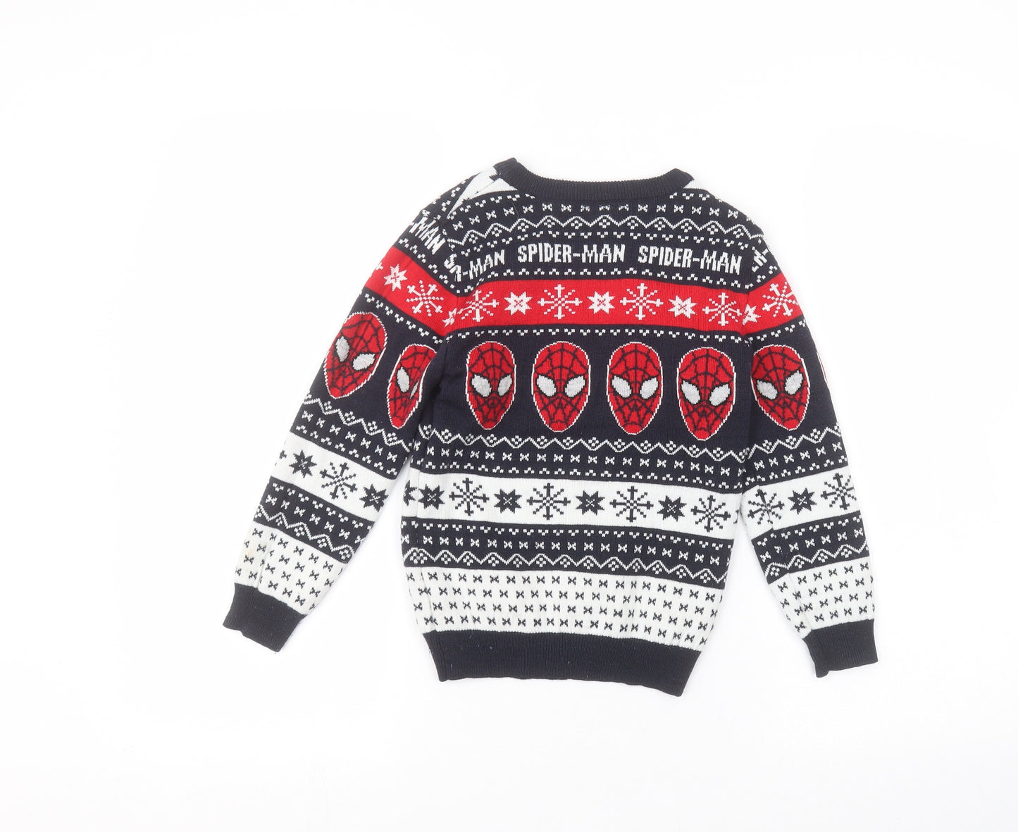 Primark Boys Blue   Pullover Jumper Size 6-7 Years