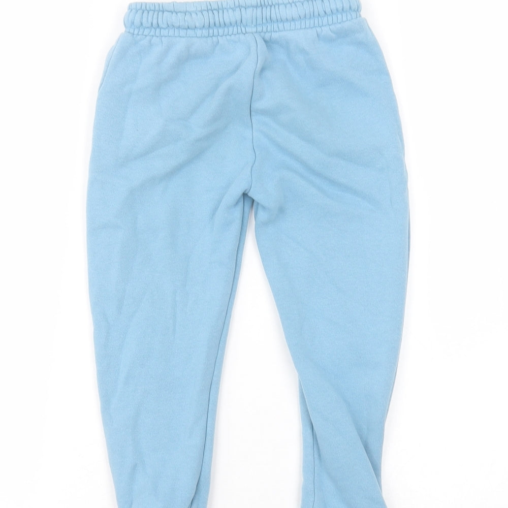 F&F Boys Blue   Sweatpants Trousers Size 5-6 Years