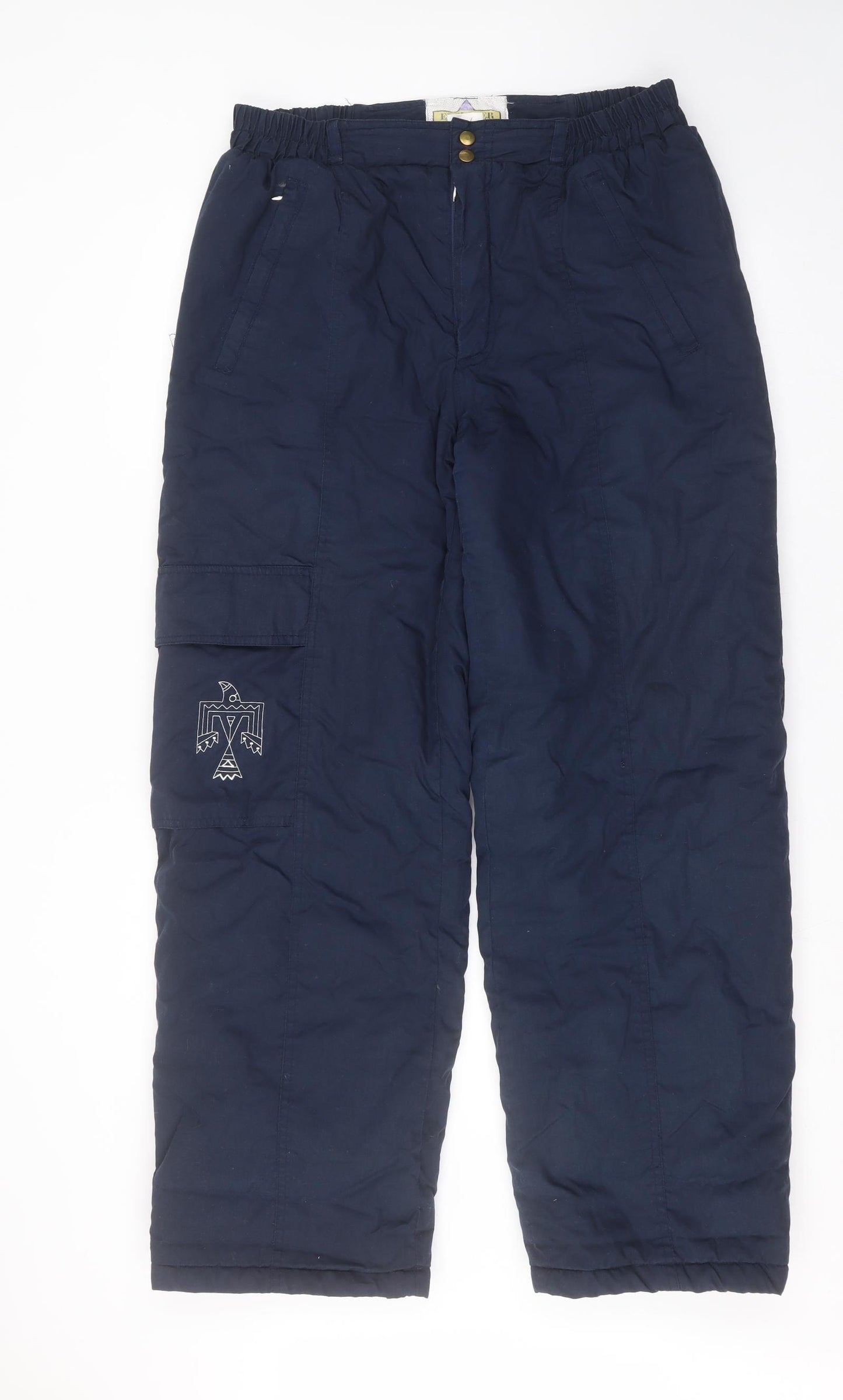 Explorer Mens Blue   Snow Pants Trousers Size L L30 in