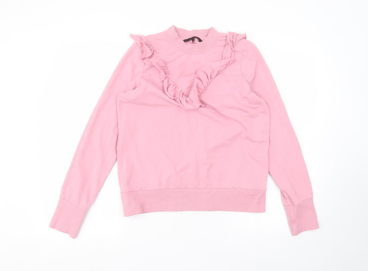 Vera Moda Womens Pink Pullover Jumper Size M