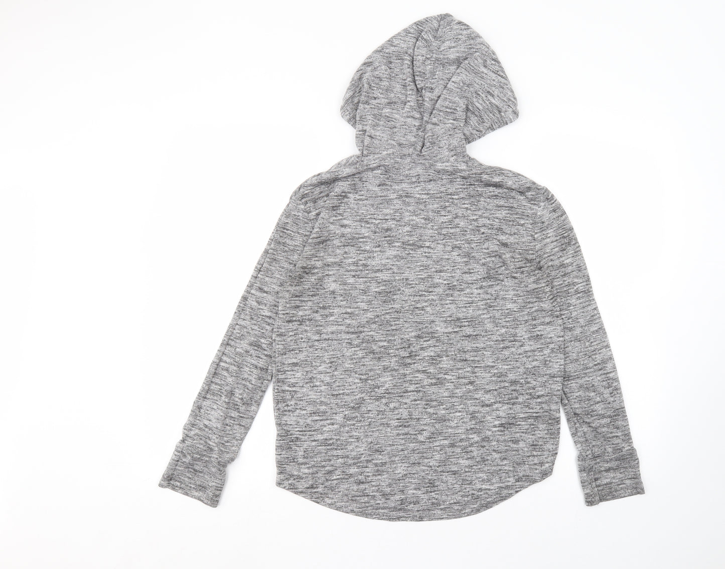 Papaya Womens Grey   Pullover Hoodie Size XS