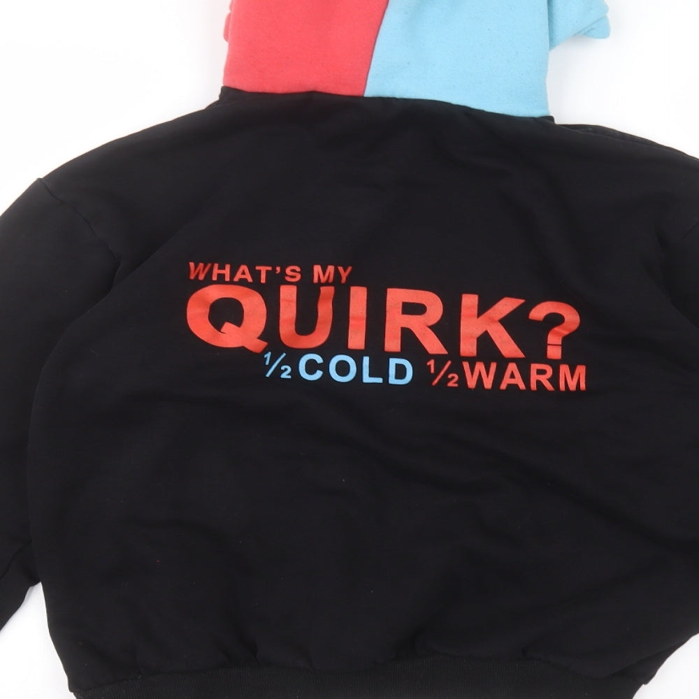 Preworn Womens Black   Pullover Hoodie Size L