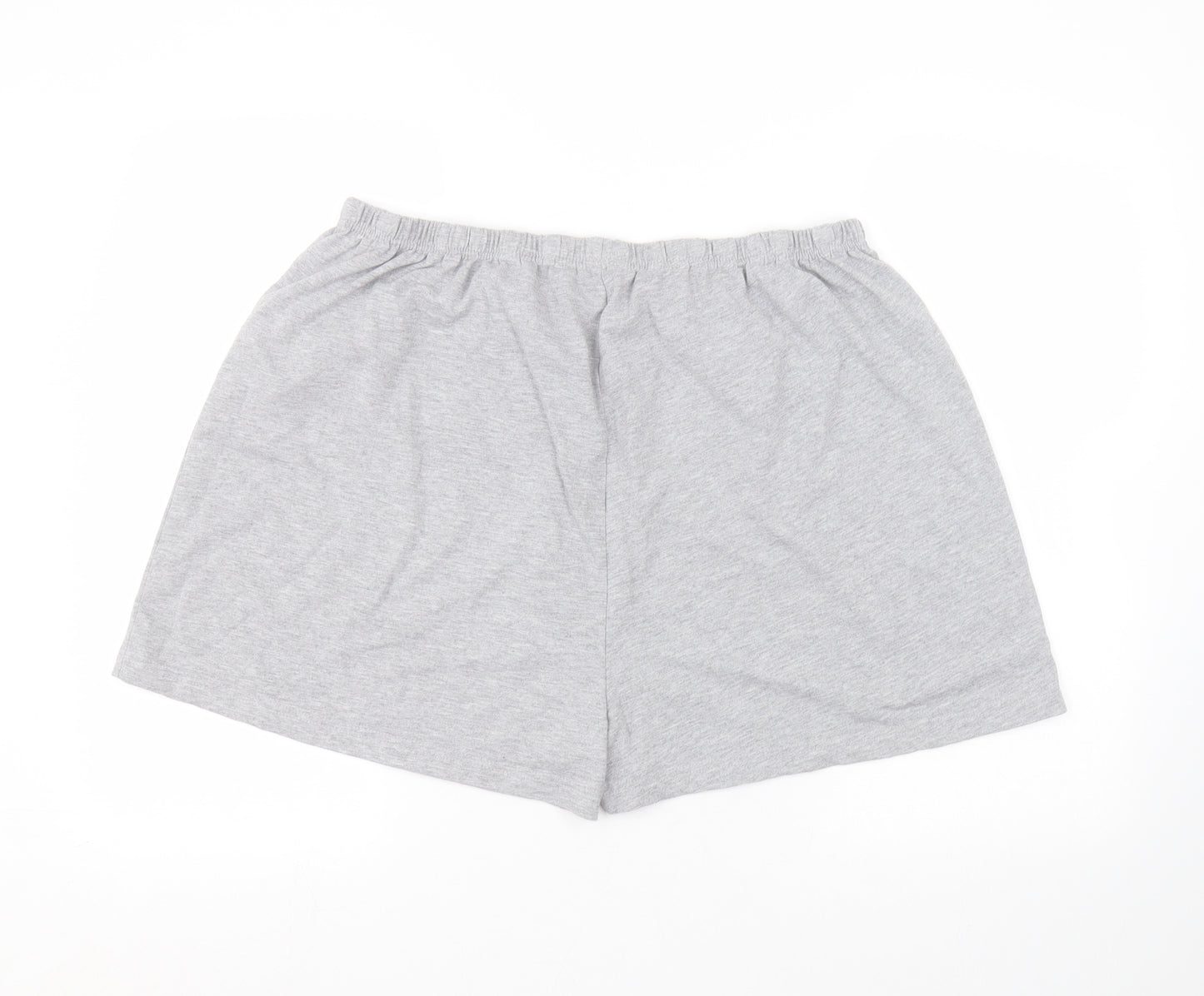 Preworn Womens Grey   Sweat Shorts Size 20