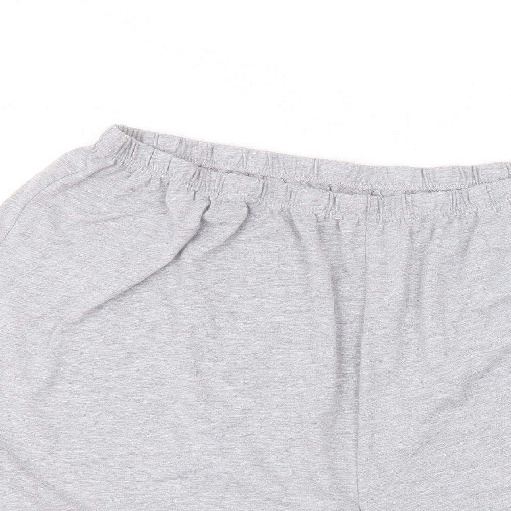 Preworn Womens Grey   Sweat Shorts Size 20