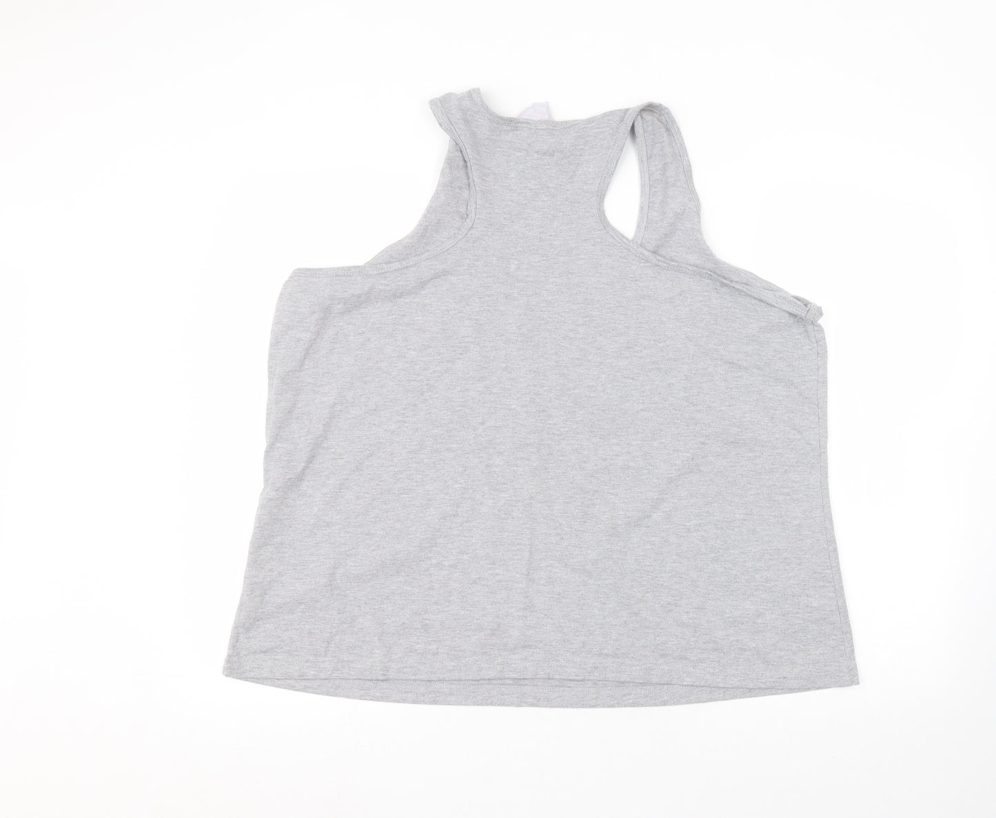 Pretty secrets Womens Grey   Basic Tank Size 20