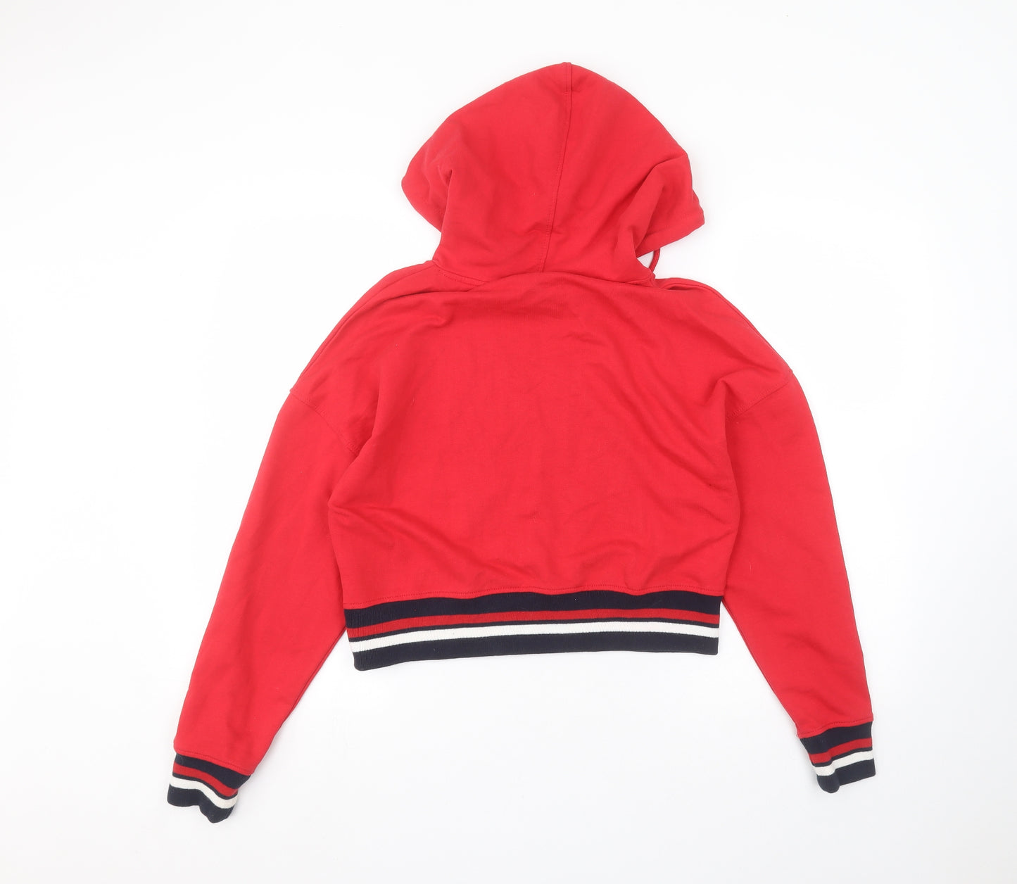 New Look Womens Red   Pullover Hoodie Size 10