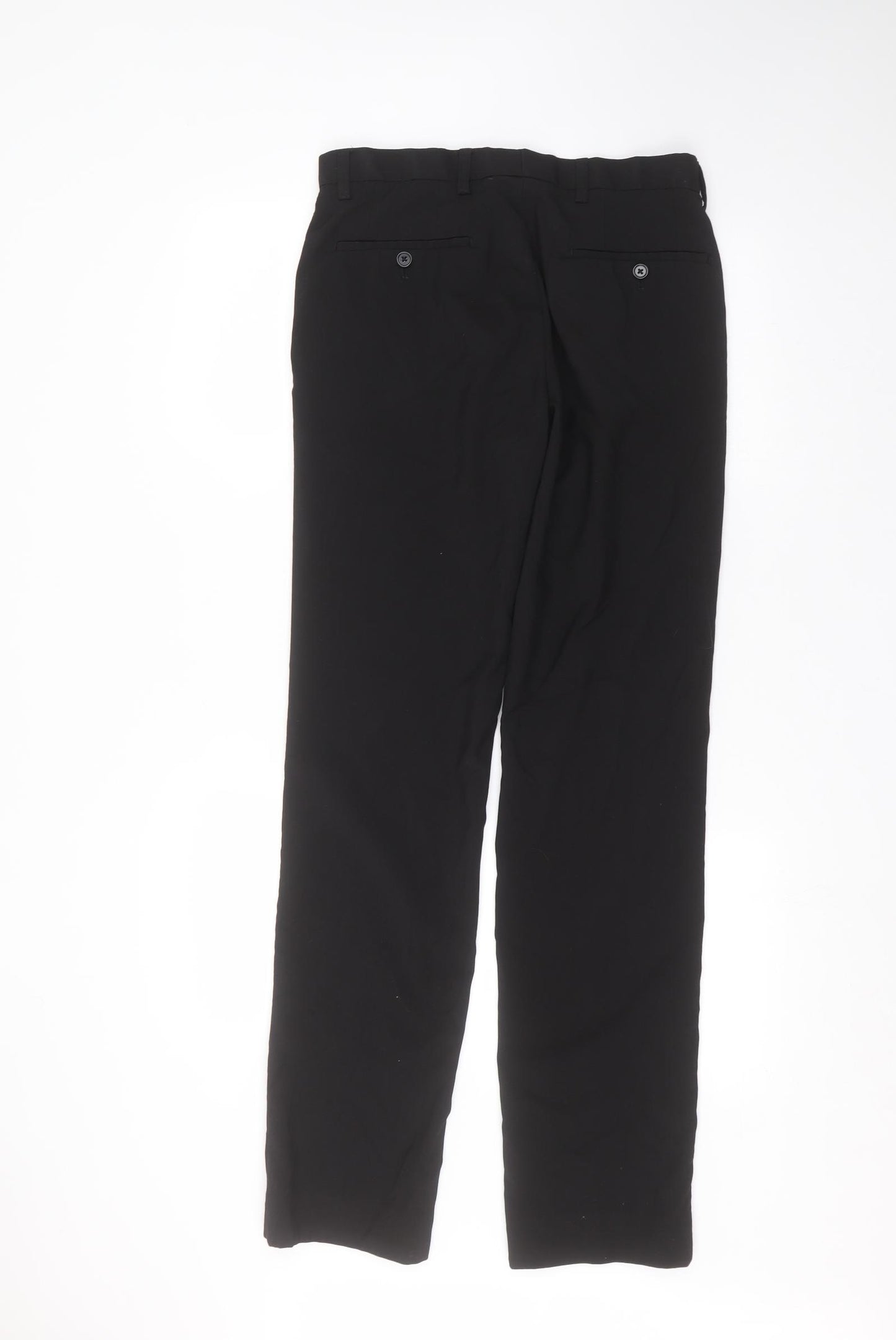NEXT Mens Black   Trousers  Size 30 in L33 in