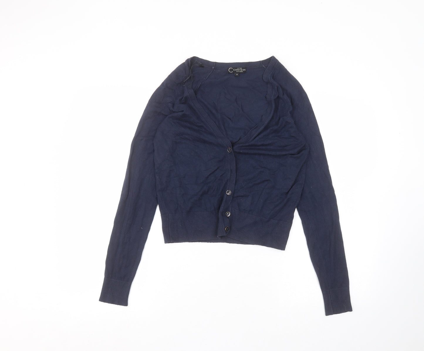 New Look Womens Blue   Cardigan Jumper Size 8