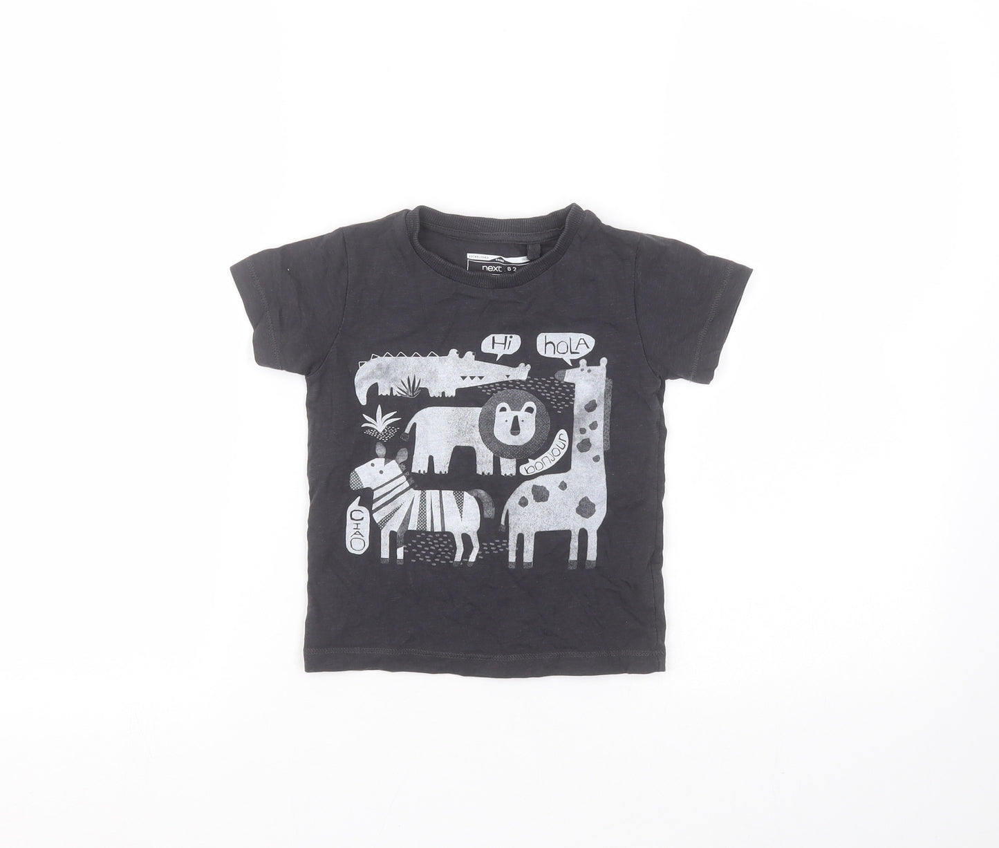 NEXT Baby Black   Basic T-Shirt Size 18-24 Months