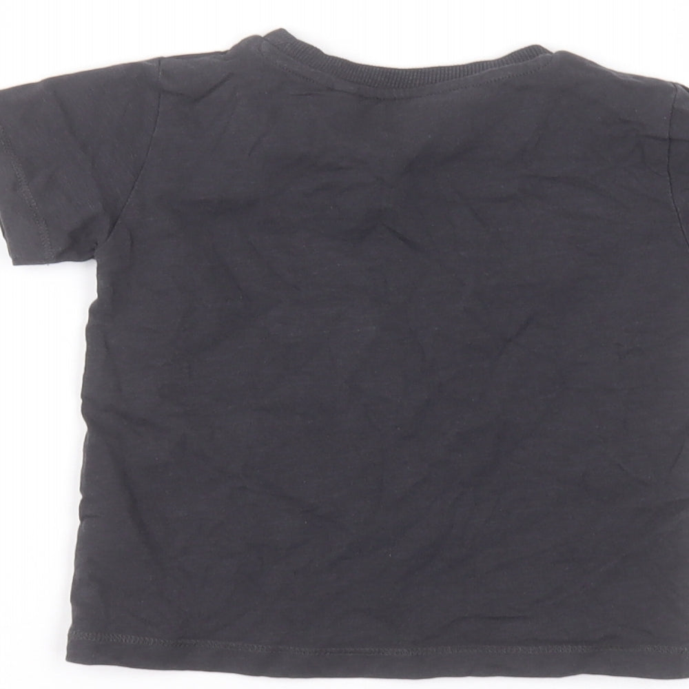 NEXT Baby Black   Basic T-Shirt Size 18-24 Months