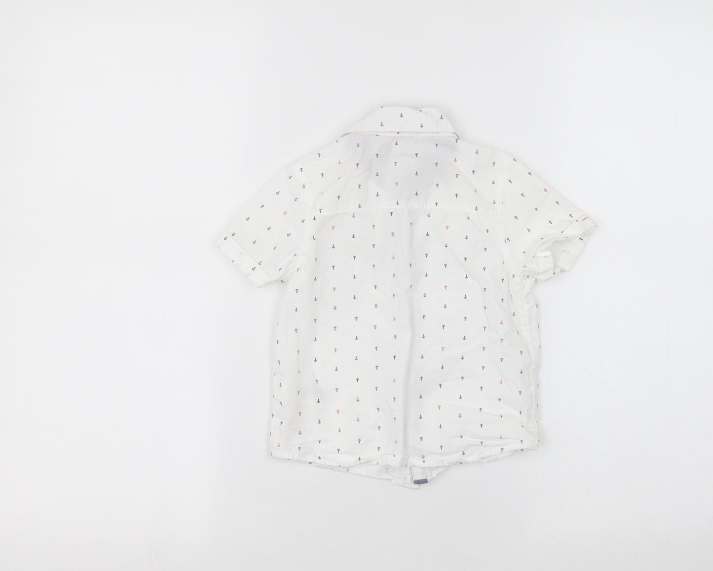 Primark Baby White Polka Dot  Basic Button-Up Size 18-24 Months