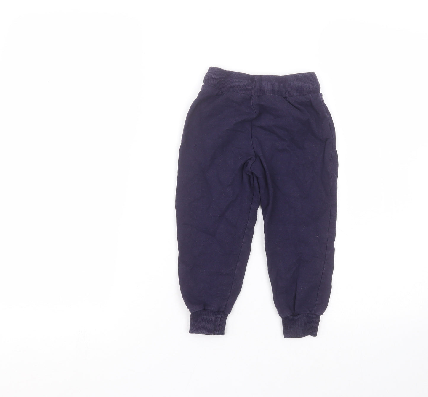 Preworn Boys Blue   Sweatpants Trousers Size 3-4 Years